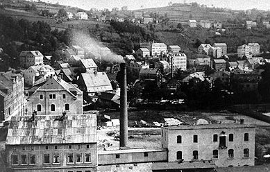 Firma Drahtverarbeitung Preißler GmbH Sebnitz - historische Ansicht