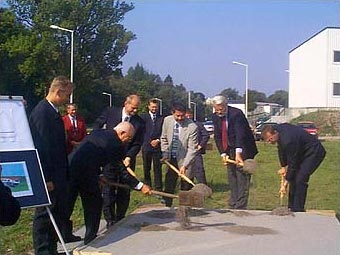 Laying of the foundation stone for our new manufacturing facility in the industrial estate